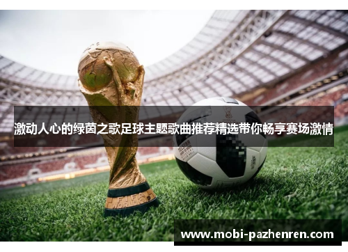 激动人心的绿茵之歌足球主题歌曲推荐精选带你畅享赛场激情